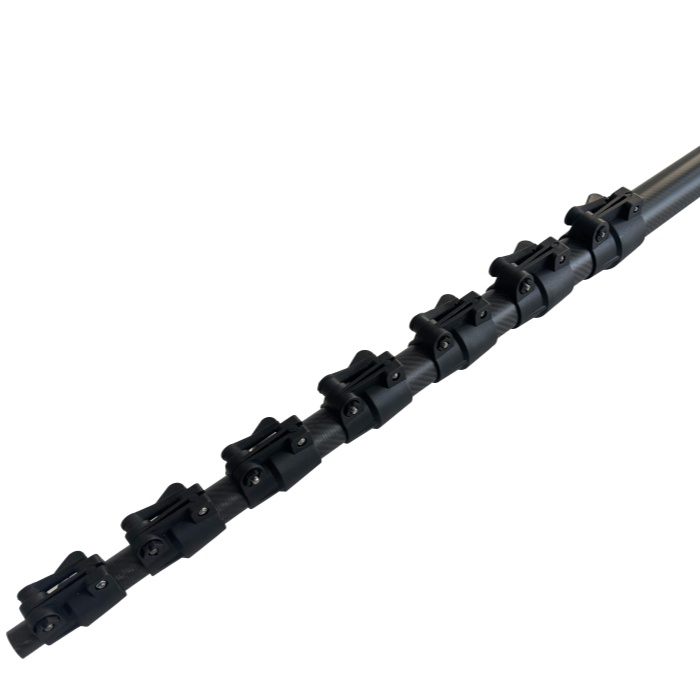Anti Rotation Carbon Fiber Telescopic Pole